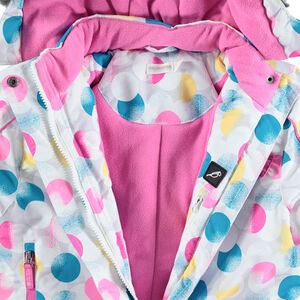 Skipak met 2-in-1 effect en kleurrijke stippen "all-over" 