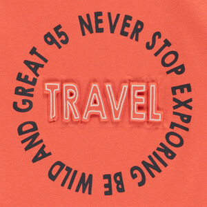 T-shirt manches longues fantaisie pour garçon  