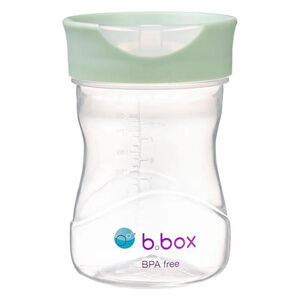 Gobelet d'apprentissage sans bec 240ml Vert Sauge 12m+ 