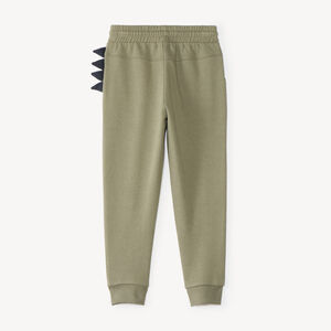 Joggingbroek voor jongens van fleece met speelse zak. 