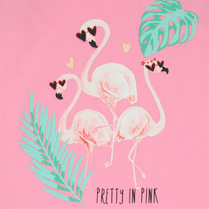 Débardeur en jersey avec print fantaisie pour fille 