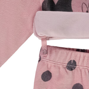 Set van 2 delen in fluweel met Mickey en Minnie Disney-print voor babymeisjes 