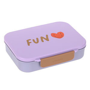 Lunchbox Bento Little Gang Coeur Lila 
