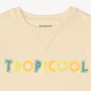 Débardeur en jersey broderie effet bouclettes pour garçon 