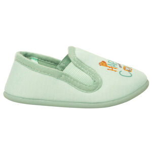 Lage slofjes met jungleprint voor babyjongens 