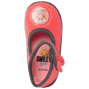 Chaussons babies en jersey à badge Smiley Baby 