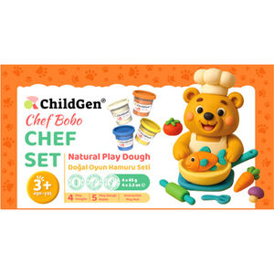 Speelklei - Paw Pals Set chef - 3J+ 