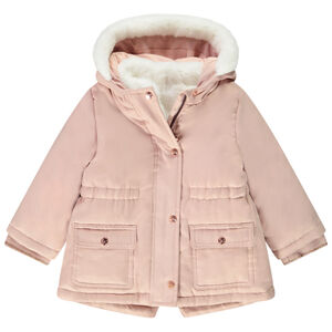 Parka Grand Froid 2-in-1 gevoerd met imitatiebont voor baby meisjes 