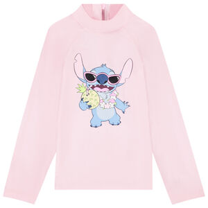 T-shirt manches longues anti-UV SPF 50+ Stitch Disney pour fille 