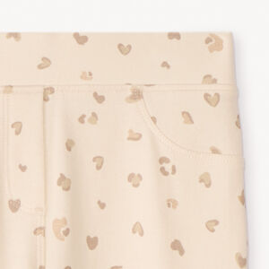 Jegging molleton imprimé fille 
