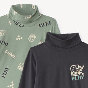 Set van 2 jongens turtlenecks 