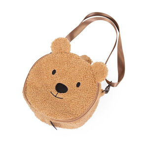 Sac bandoulière en sherpa effet peluche Ours Teddy 