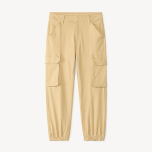 Joggingleer jongensbroek 