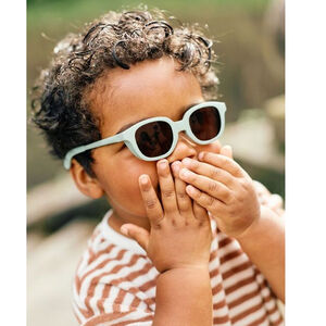 Zonnebril Square Lucky 9-24M Saliegroen 