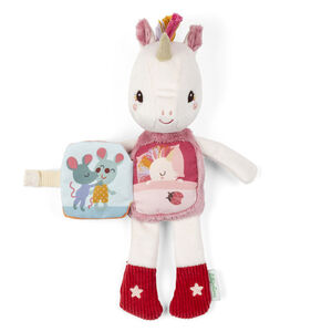 Glowknuffel met verhaaltje Lena de Eenhoorn 