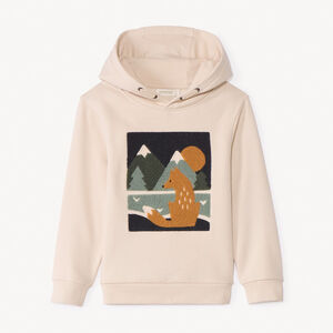 Sweat molleton à patch bouclettes pour garçon 