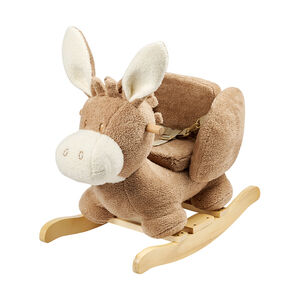 Schommeldier - Ezel - Teddy - Caramel 