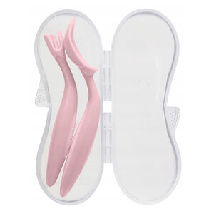 Bestekset 2-delig + etui Blush 9M+ 