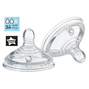 Set van 2 Closer to Nature speentjes, gemiddelde doorstroom 