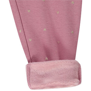 Sportbroek met gouden harten voor meisjes 