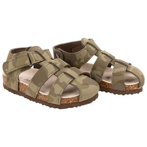 Sandales velcro imprimé camouflage pour bébé garçon 