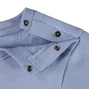 Jogging set van fleece met puff print voor baby jongen 