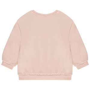 Sweat molleton oversize printé pour bébé fille 