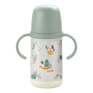 Vase d'apprentissage anti-goutte avec poignées Walk in the Park 270 ml vert 