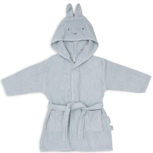 Badjas van badstof Miffy - Cloudy Blue -1/2 jaar 