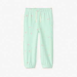 Joggingbroek met fantasie borduursel voor babymeisjes 