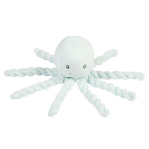 Knuffel met korte haren Octopus Pastelblauw 