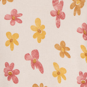 Oversized milano sweatshirt met fantasieprint voor meisjes 