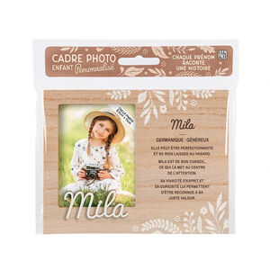 Cadre photo personnalisé 18,5 x 14,5 cm Mila 