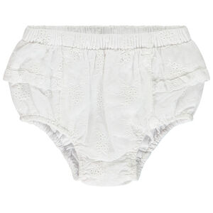 Bloomer en broderie anglaise pour bébé fille 