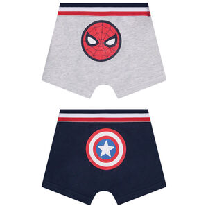 Lot de 2 boxers fantaisie Marvel garçon 