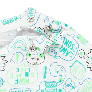 T-shirt en coton Smiley Baby pour bébé garçon 