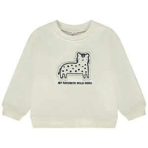 Sweat oversize en molleton print fantaisie pour bébé garçon 