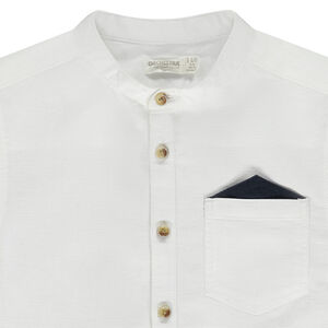 Chemise manches courtes avec mouchoir pour garçon 
