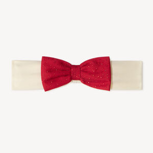 Bandeau met knoop in jersey voor meisjes 