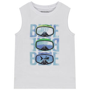 Débardeur print fantaisie pour garçon 