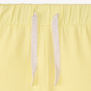 Short van uni kleur jersey voor babymeisjes 