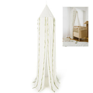 Ciel de lit Baldaquin crêpe 245 x Ø 50 cm Swan Ivory 