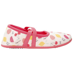 Pantoffels met fruitprint meisjes 