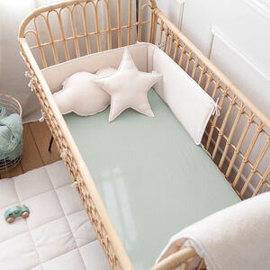Drap Housse Coton Jersey 70x140cm Verdi 