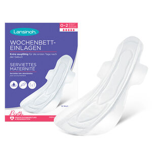 Pack de 10 serviettes post-partum Extra-Absorbantes 