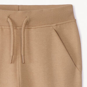 Joggingbroek in effen fleece voor babyjongens 
