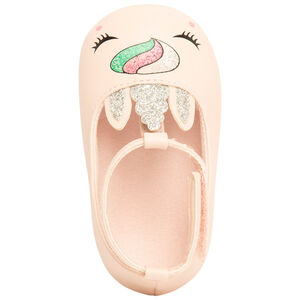 Babies à lanière à scratch motif licorne pour bébé fille 