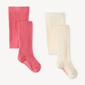 Lot de 2 paires de collants épais pour bébé fille 