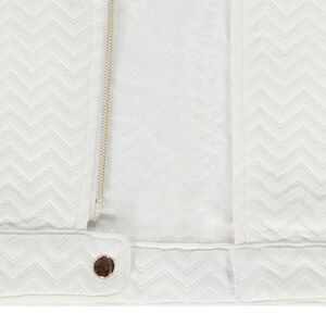 Perfecto in jacquard fleece met sherpa voering voor meisjes 