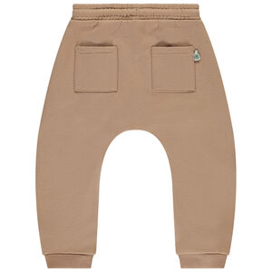 Fleece joggingbroek met uitsparingen voor jongen 
